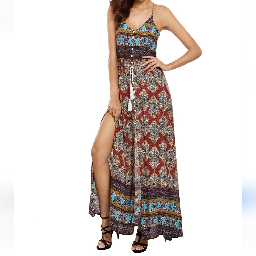 Floerns SOLD OUT maxi dress sz xs